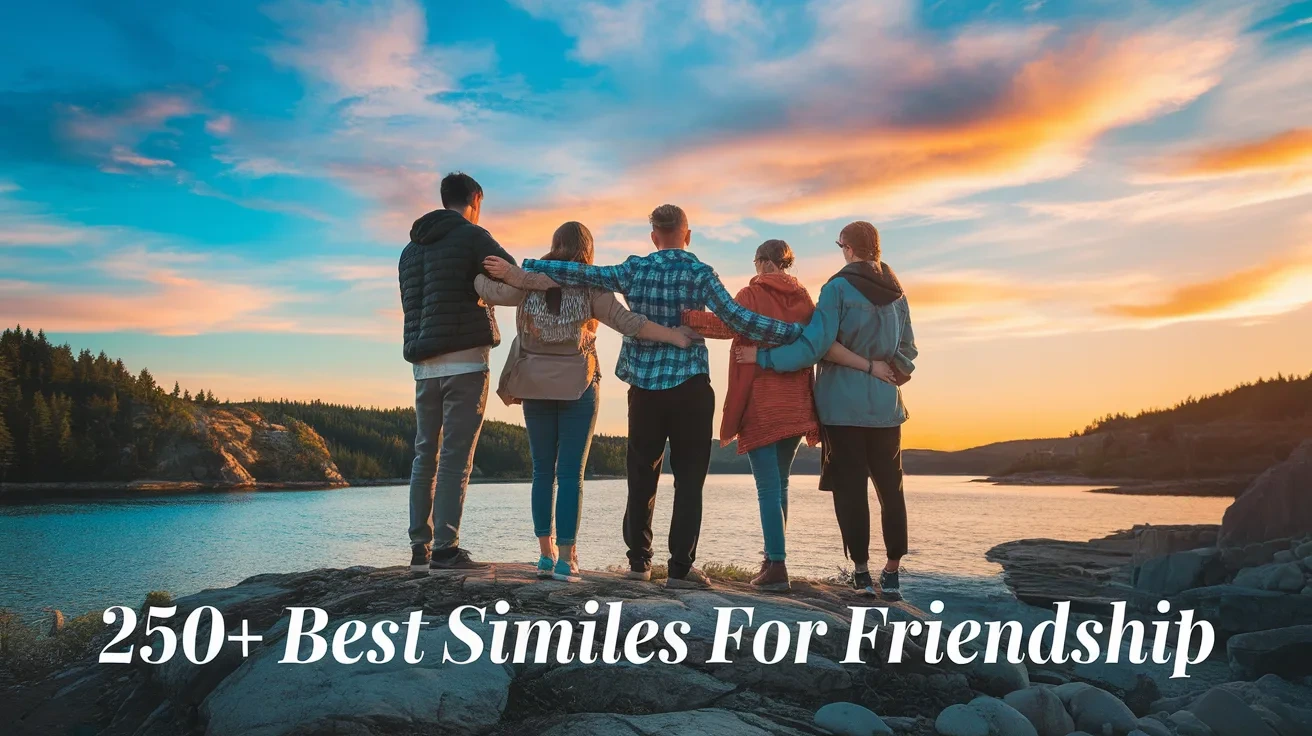 250+ Best Similes for Friendship