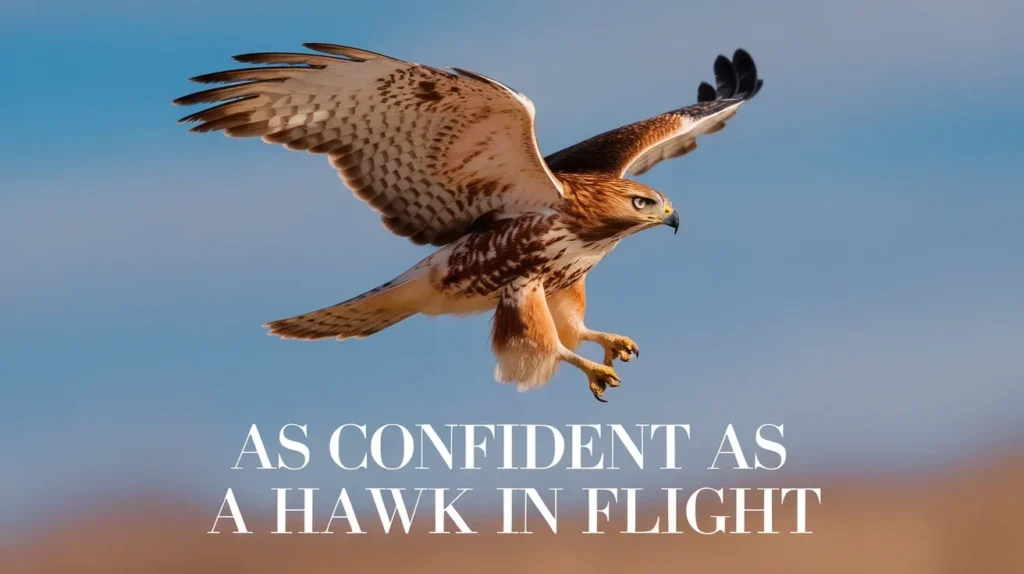 As Confident as a Hawk in Flight