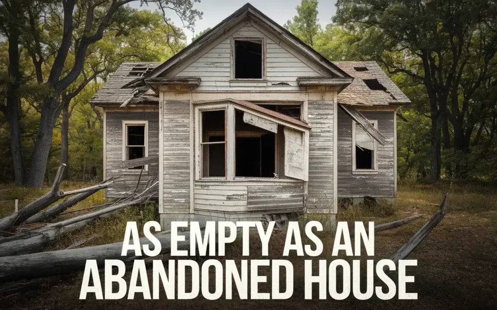 As Empty as an Abandoned House