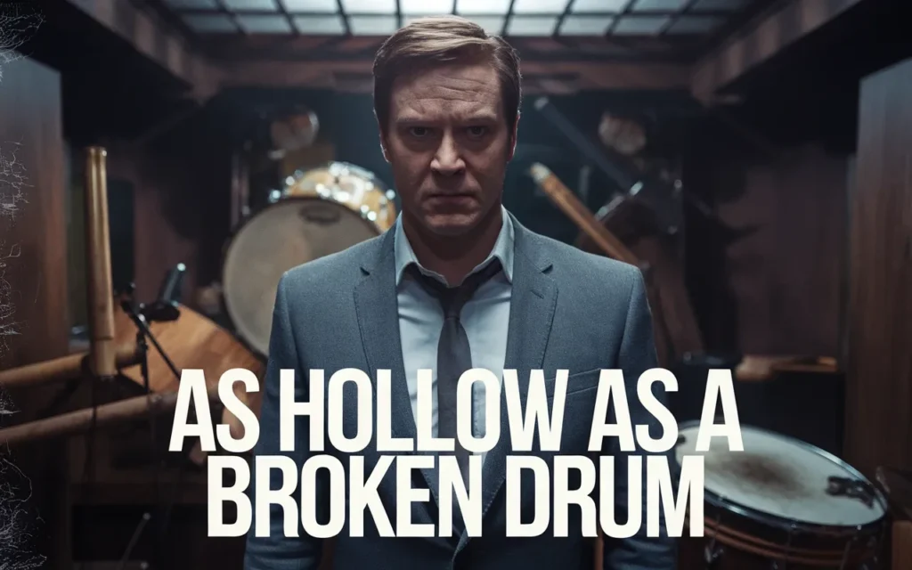 As Hollow as a Broken Drum