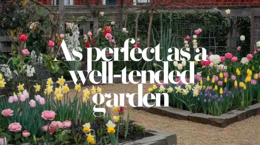 As Perfect as a Well-Tended Garden