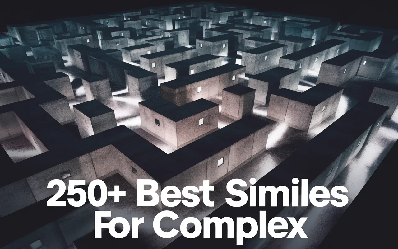 250+ Best Similes for Complex