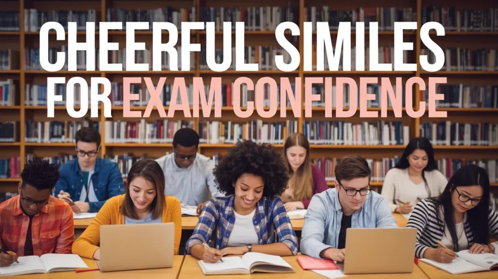 Cheerful Similes for Exam Confidence