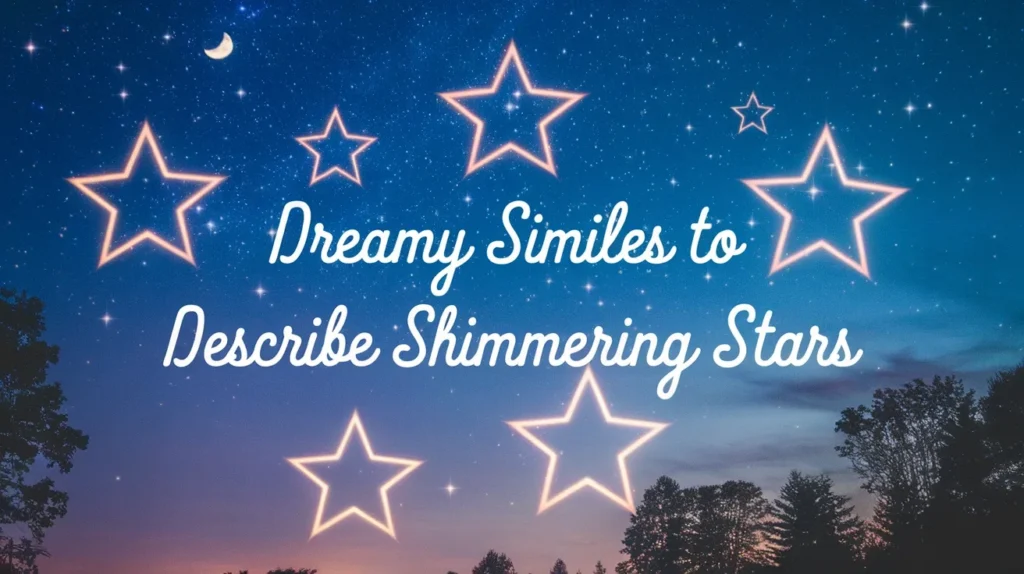 Dreamy Similes to Describe Shimmering Stars
