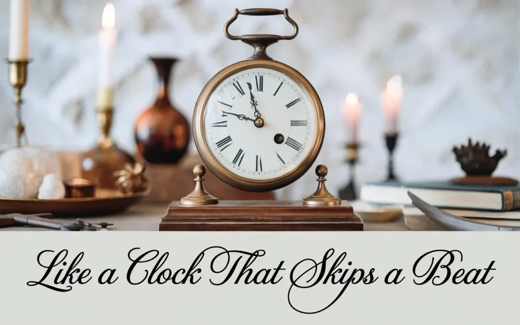 Like a Clock That Skips a Beat