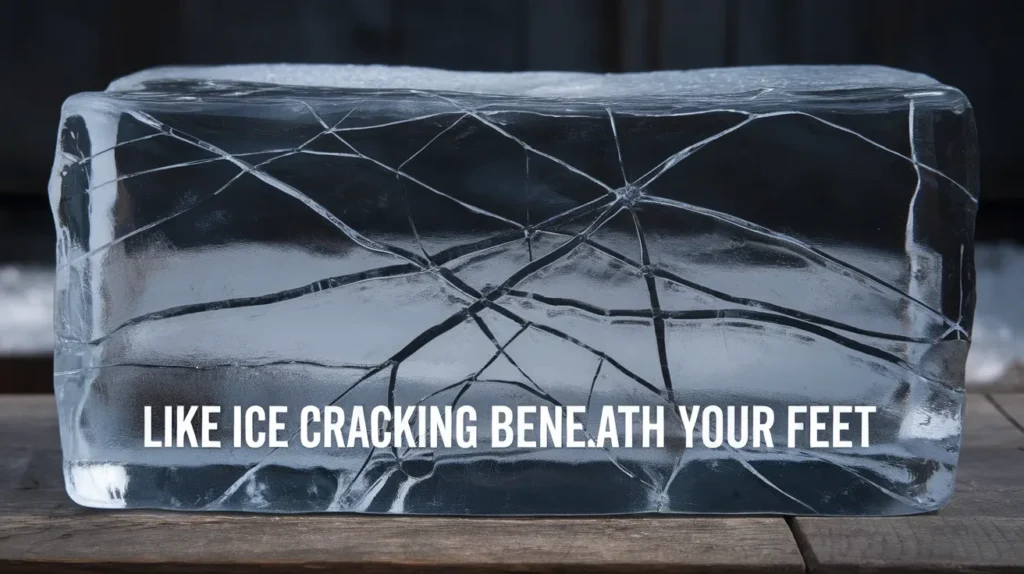 Like Ice Cracking Beneath Your Feet