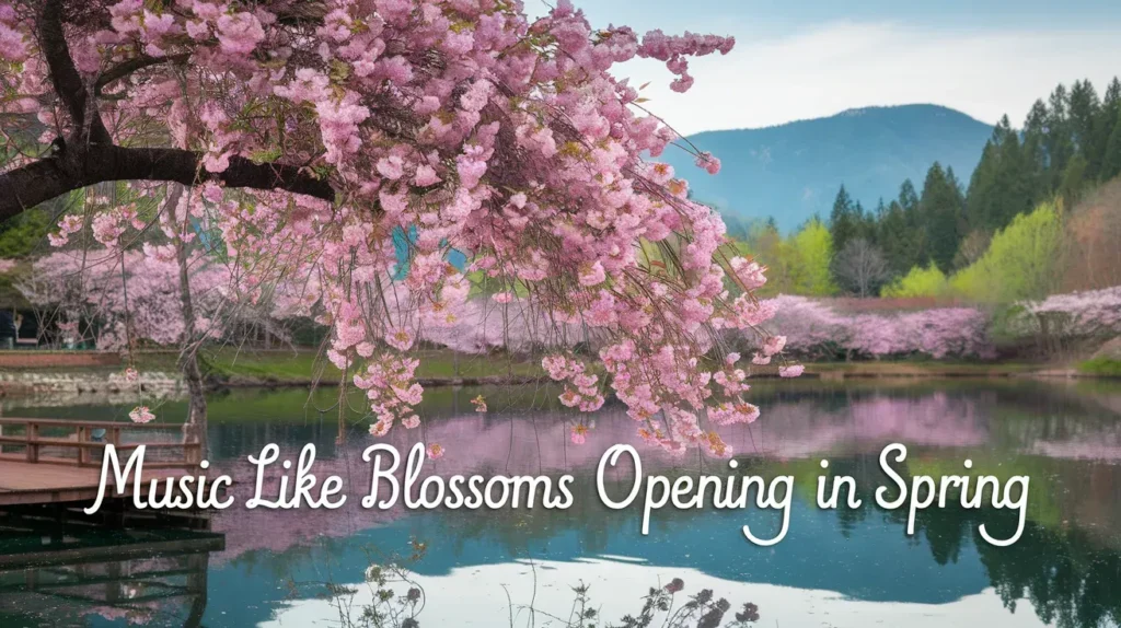 Music Like Blossoms Opening in Spring