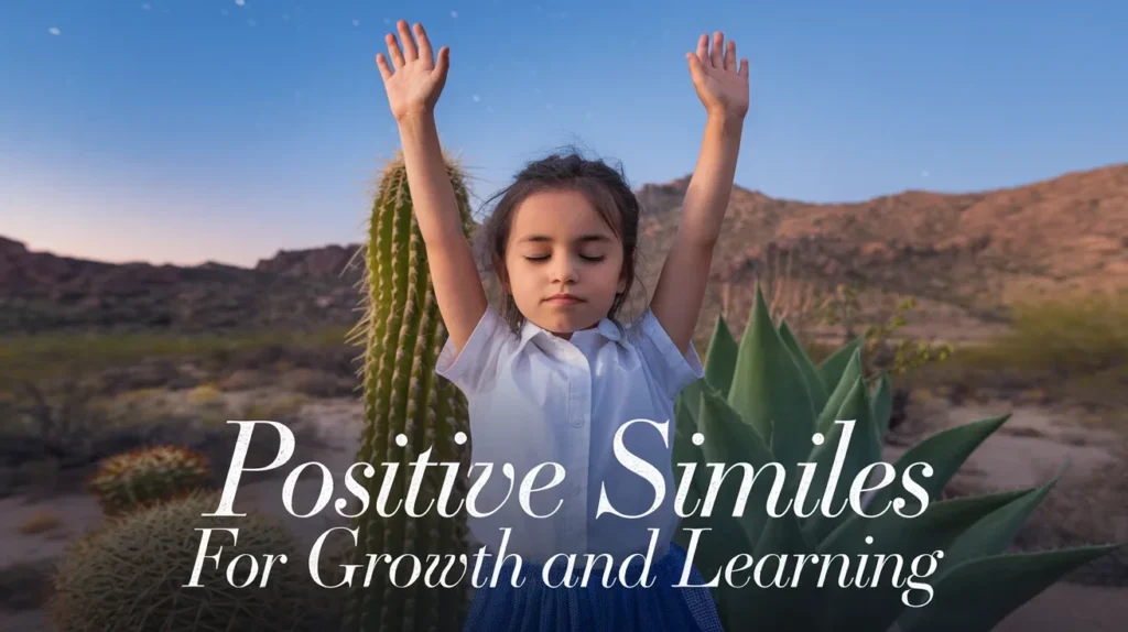 Positive Similes for Growth and Learning