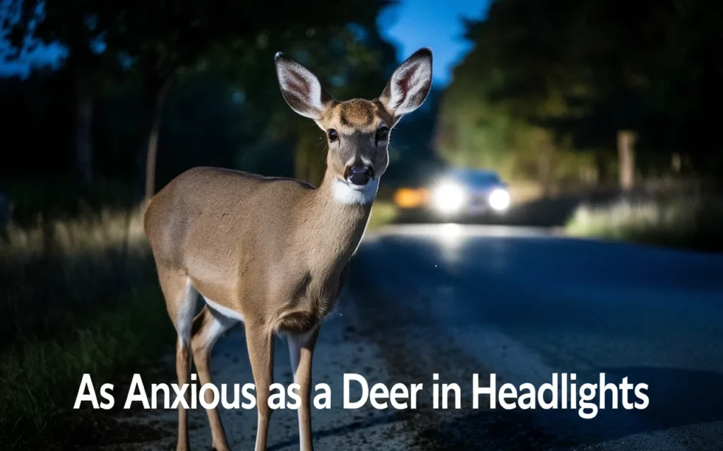 As Anxious as a Deer in Headlights