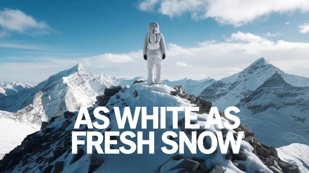 As White as Fresh Snow