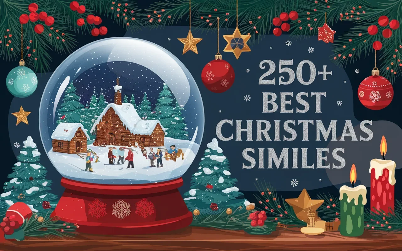 250+ Best Christmas Similes