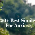 Best Similes for Anxious