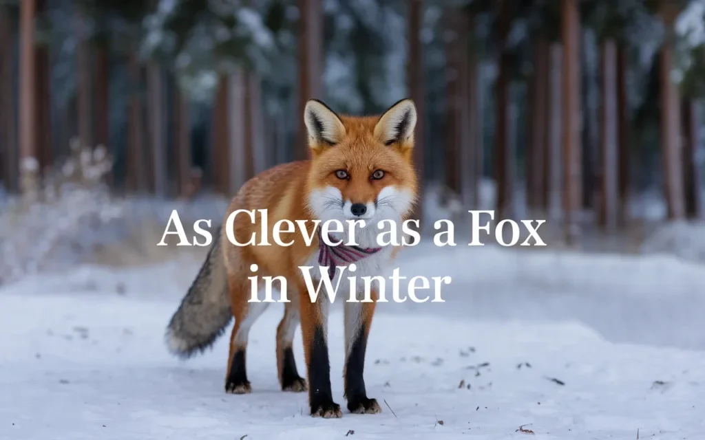 As Clever as a Fox in Winter