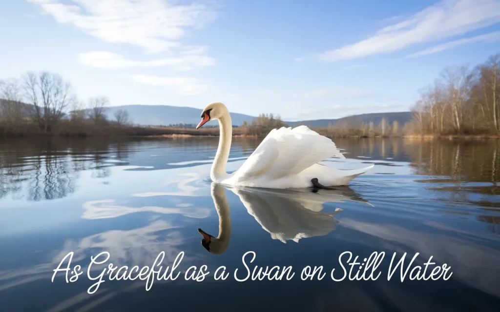 As Graceful as a Swan on Still Water