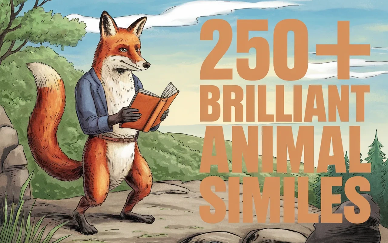 250+ Brilliant Animal Similes